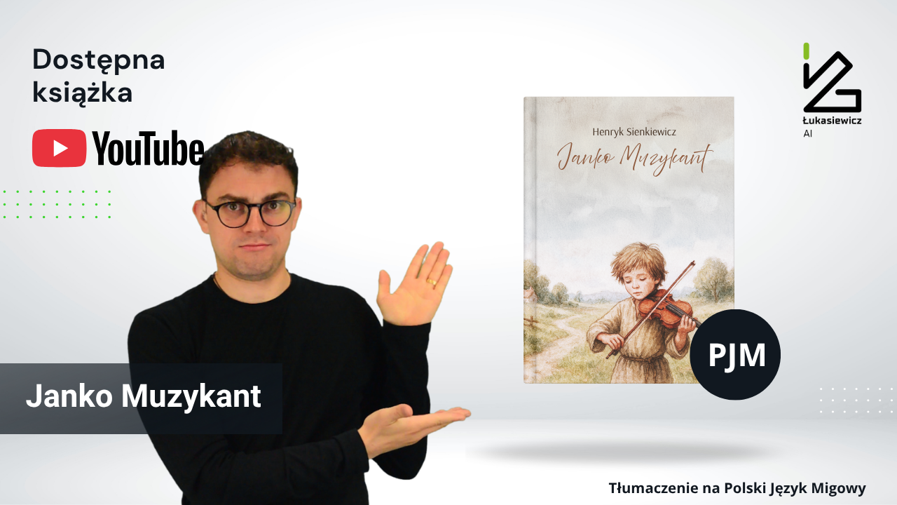 Mężczyzna pokazujący okładkę książki