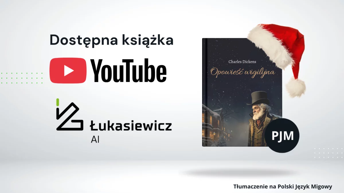 Dostępna książka. Okładka książki Opowieść wigilijna