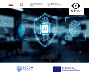 4 logotypy. Symbol tarczy cyberbezpieczeństwa.